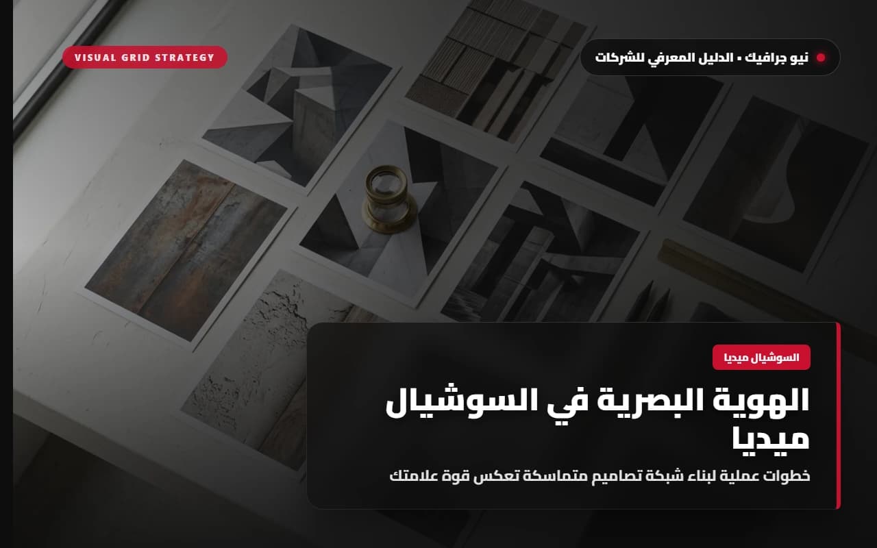 الهوية البصرية في السوشيال ميديا: كيف تبني شبكة بوستات متماسكة؟
