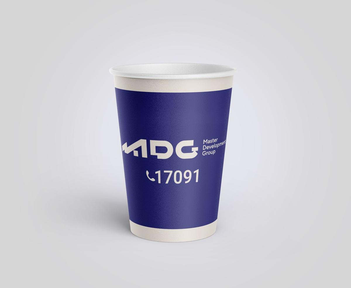 طباعة أكواب وتغليف — ماستر للتطوير العقاري ADG